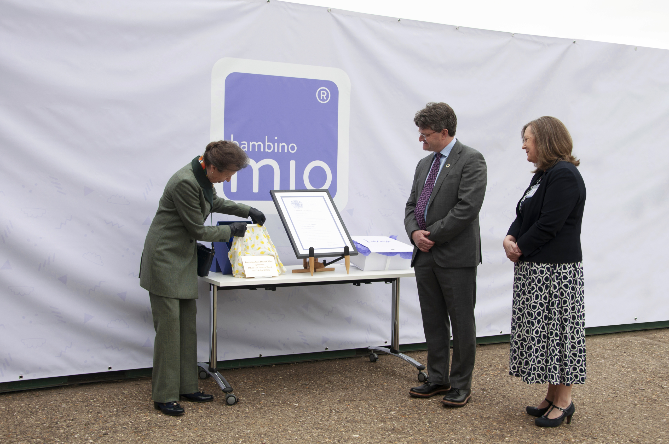 Princess Anne Guy Jo Plaque