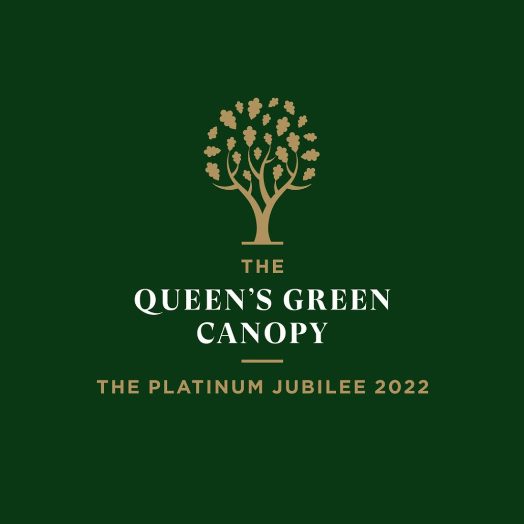 The Queen's Green Canopy Logo