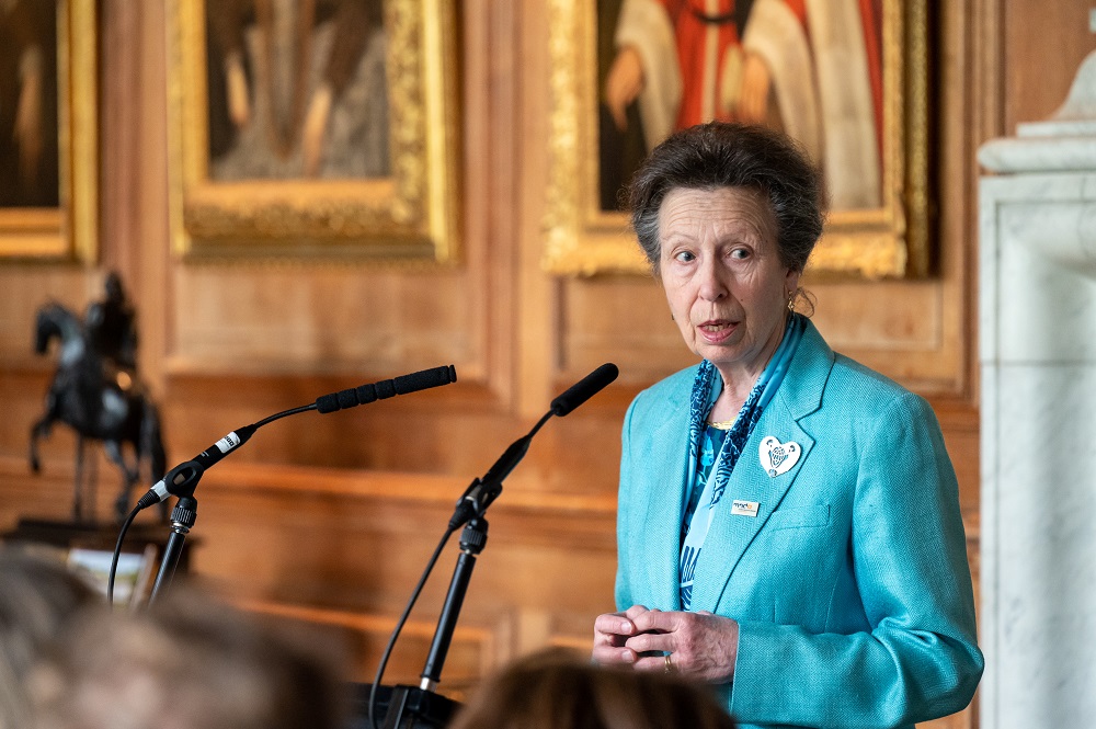 HRH The Princess Royal visit to MND Event on 6 June 2023 in Northamptonshire