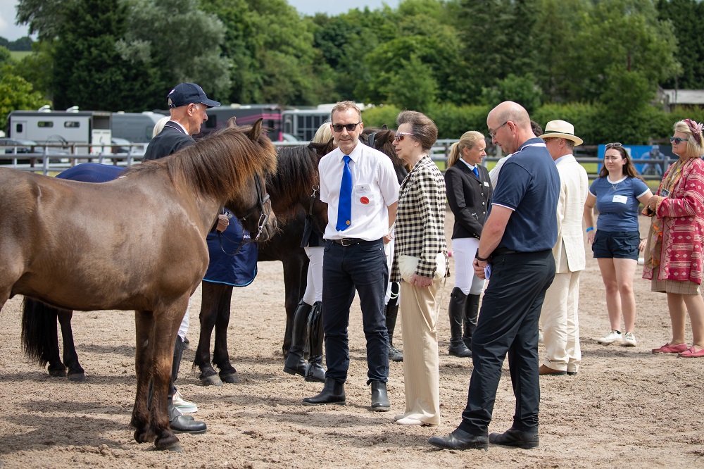 Icelandic Horse British Championships attended by HRH The Princess Royal on 24 June 2023
