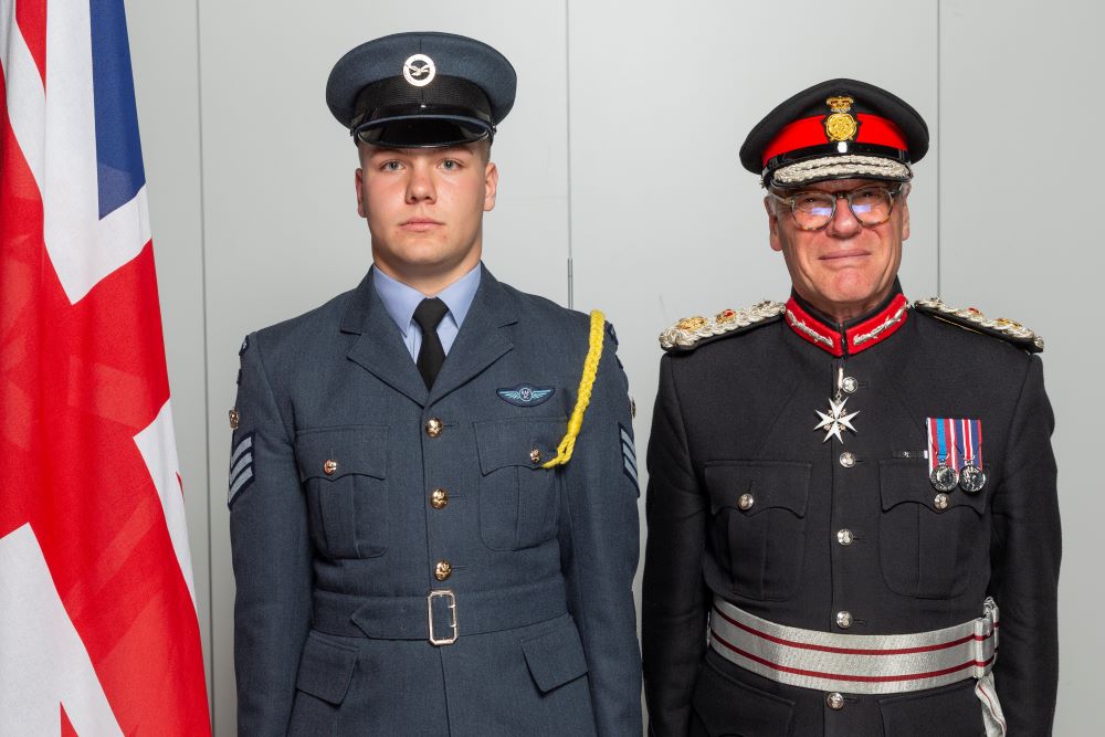 Lord-Lieutenants RAF Cadet for 2023 - 2024