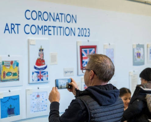 King Charles III Coronation Art Competition Exhibition at Lamport Hall, Northamptonshire