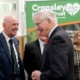HRH The Duke of Gloucester visit to Cransley Hospice Trust Fundraising Office, Kettering on 7 November 2023