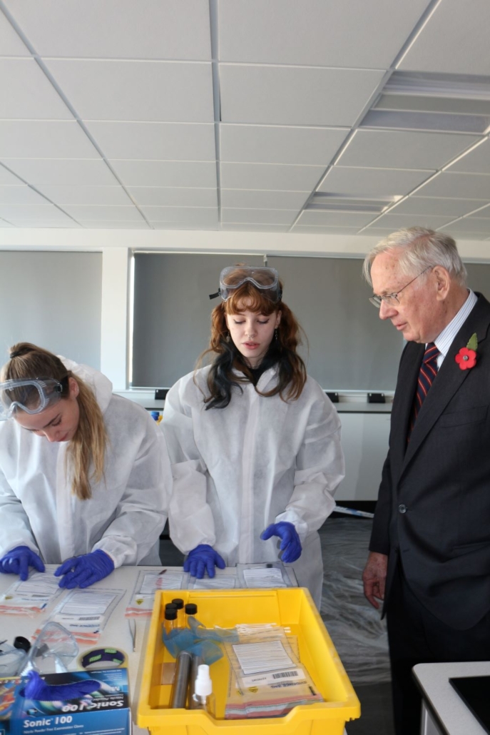 HRH Duke of Gloucester visit to Corby Sixth Form