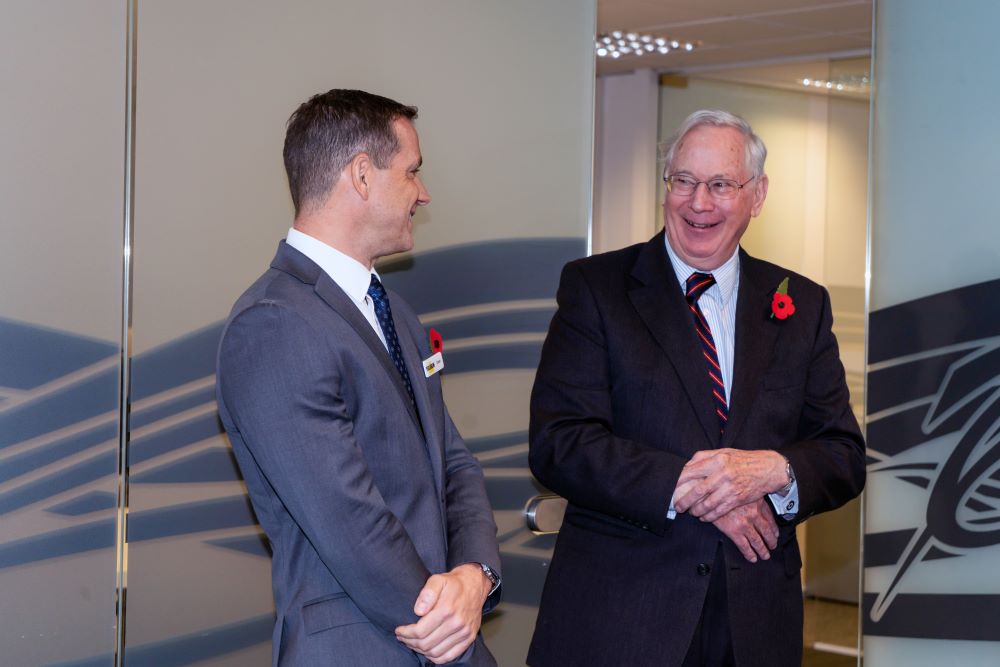 HRH The Duke of Gloucester Visit to Fulkrum Technical Resources on 7th November 2023