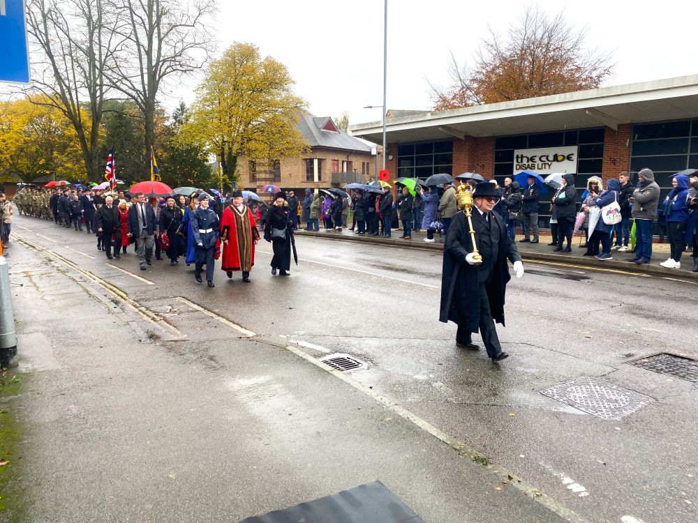 Remembrance Sunday in Daventry - 2023