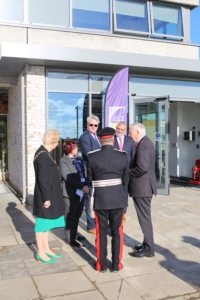 HRH The Duke of Gloucester visit to Corby Sixth Form College