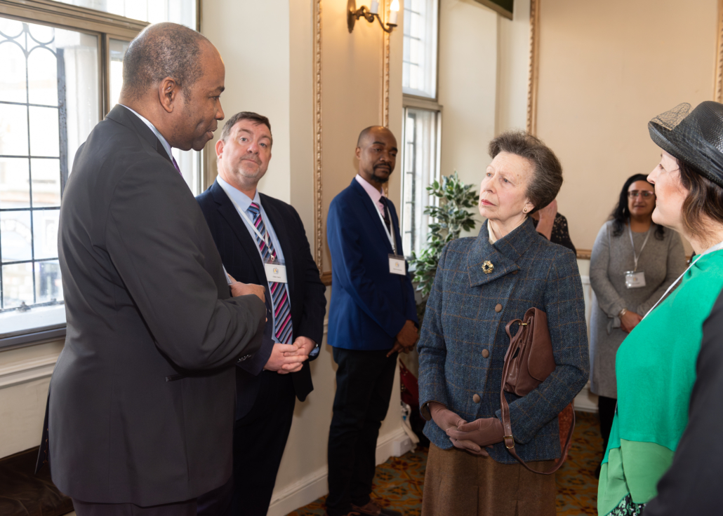HRH The Princess Royal Meeting with supporters of Off The Streets NN