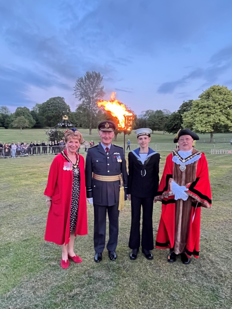 Rushden D-Day 80 Celebrations and Beacon Lighting