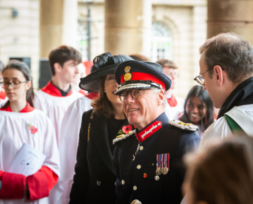 HM Lord-Lieutenant of Northamptonshire at All Saints Church