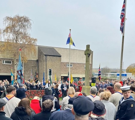 Corby War Memorial November 2024