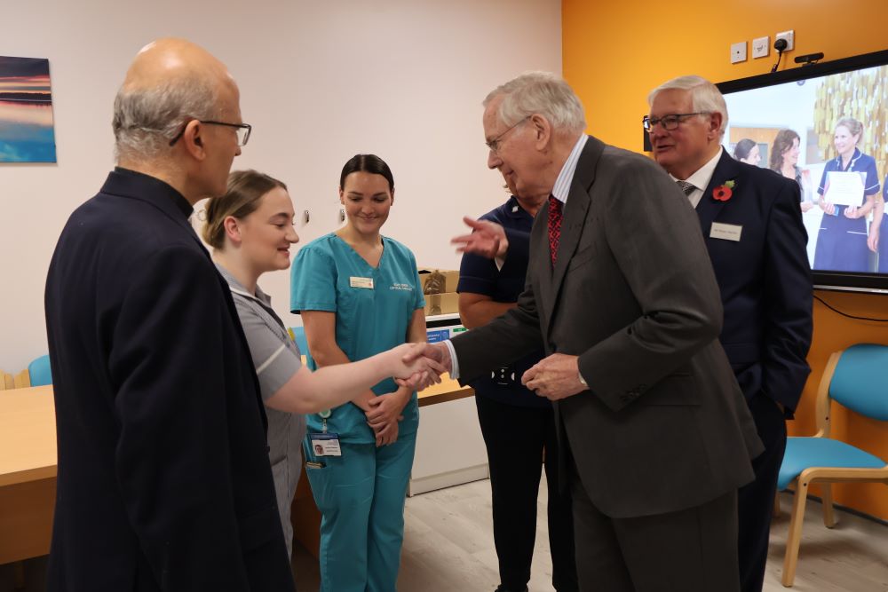 HRH Meeting staff at NGH