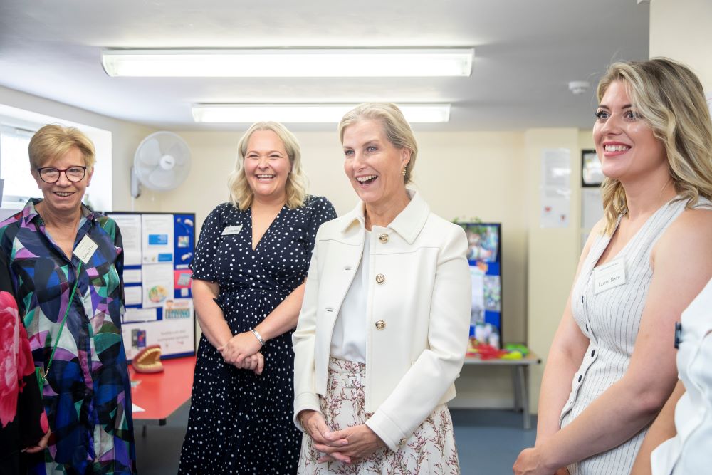 HRH The Duchess of Edinburgh visit to Growing Together Northampton Nursery on 9 June 2025
