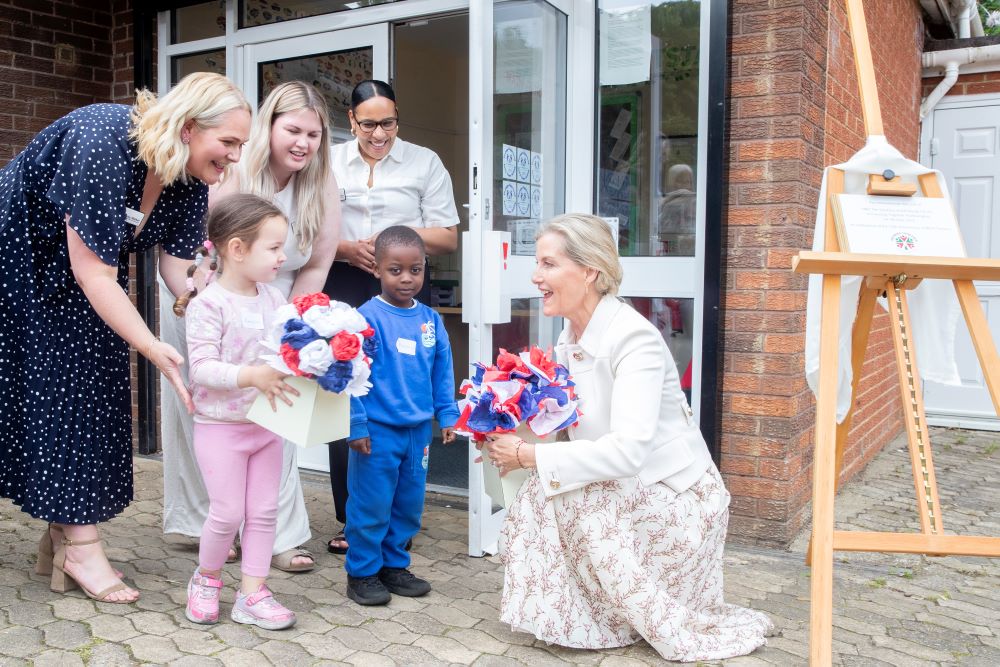 HRH The Duchess of Edinburgh visit to Growing Together Northampton Nursery on 9 June 2025