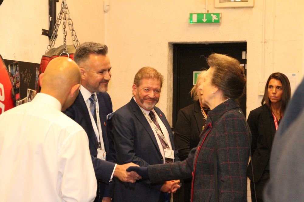 Meeting staff at The Bridge